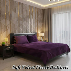 Velvet Fleece Bedsheets
